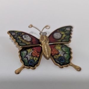Vintage Butterfly Brooch